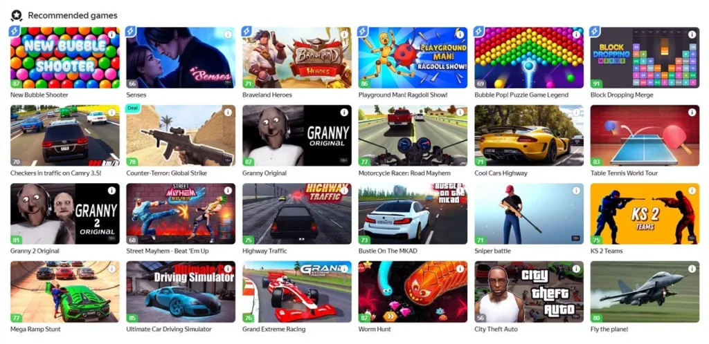Some Popular Games to Try on Yandex 