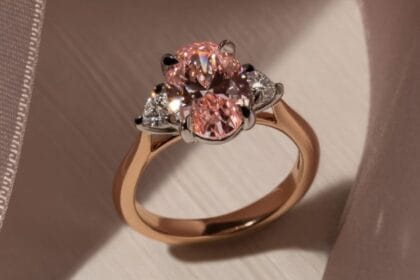 The Timeless Elegance of a Diamond and Pink Engagement Ring